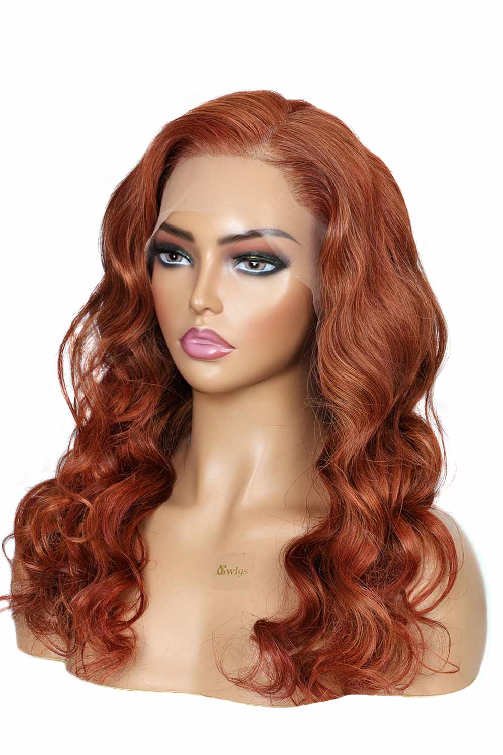 13x6 Glueless Hd Lace Wig Reddish Brown Body Wave-HD69 - Image 5