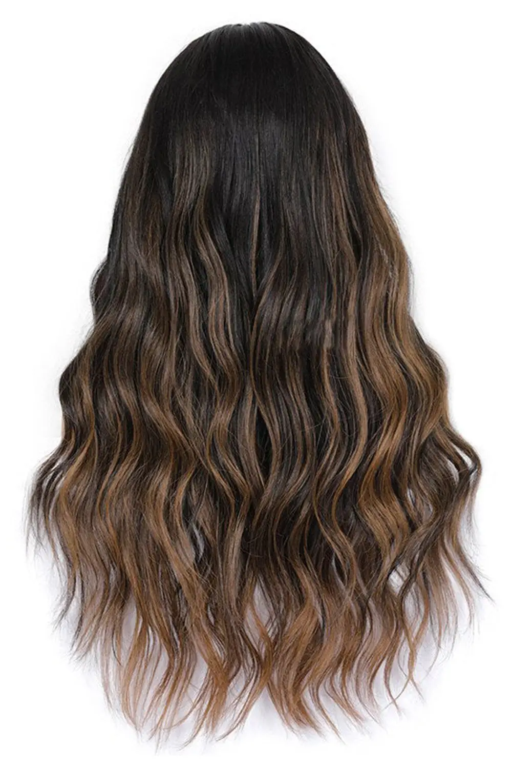 13x6 HD Mocha Brown Highlight Wave Wigs-HD13 - Image 9