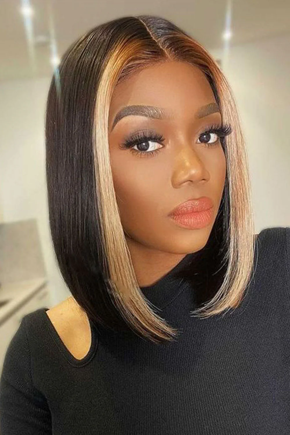 13*6 Highlight 27# Short Lace Front Wigs - Image 3