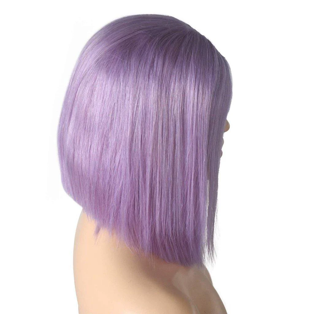 13x4 Full Lace Frontal Wigs Colorful Cute Blunt Cut Bob for Dark Skin - Image 14