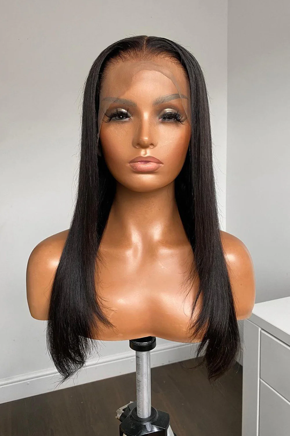 13x4 Lace Front Wig Upgrade Full Lace Straight Glueless Knotless - Image 10