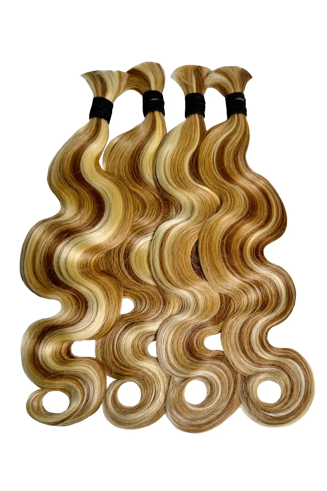 #27/30/613 Piano Color Body Wave Bulk Hair for Braiding BU53 - Image 3