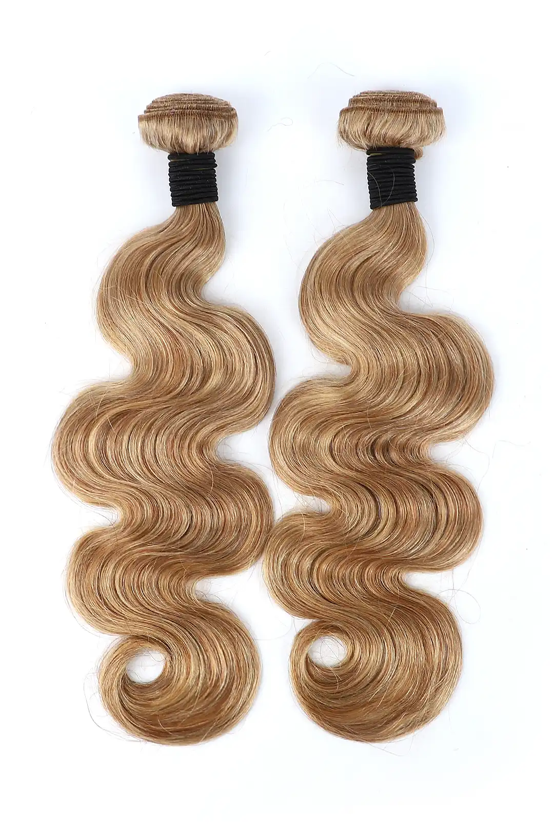 #27 Honey Blonde Body Wave Cambodia Virgin Hair Bundles Sew in Extensions - Image 5