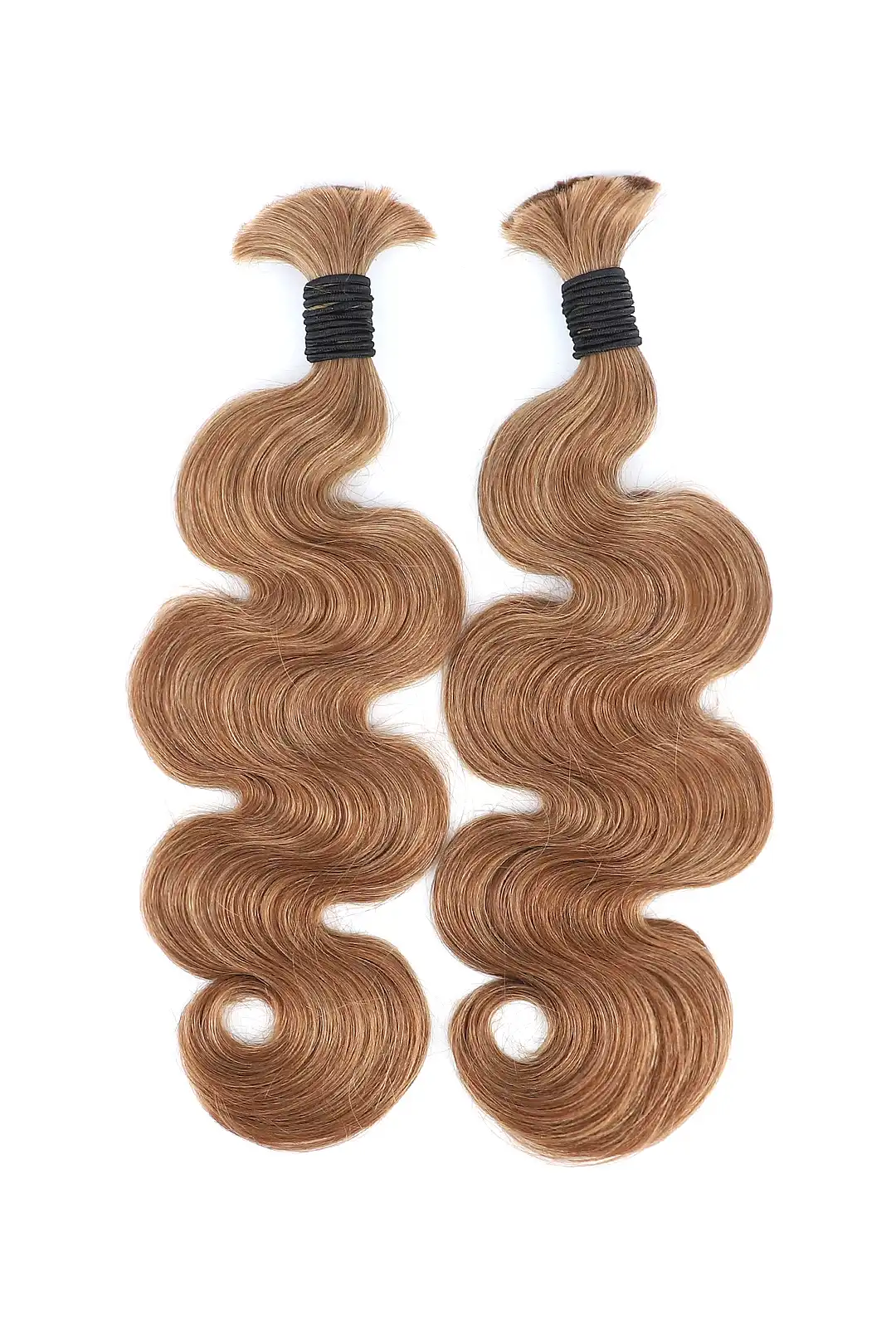#8 Color Light Blonde Body Wave Bulk Human Hair for Braiding - Image 4