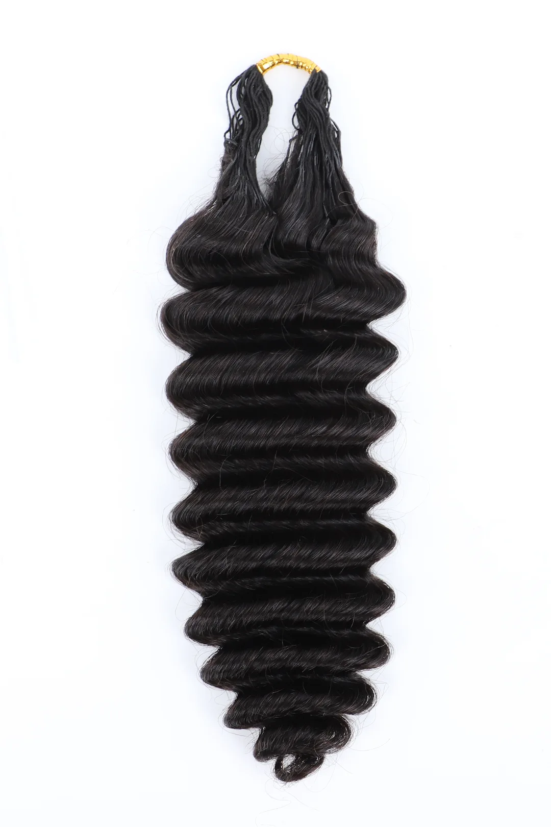 Braiding Feather Crochet Human Hair β Deep Wave Long Cord - Image 7