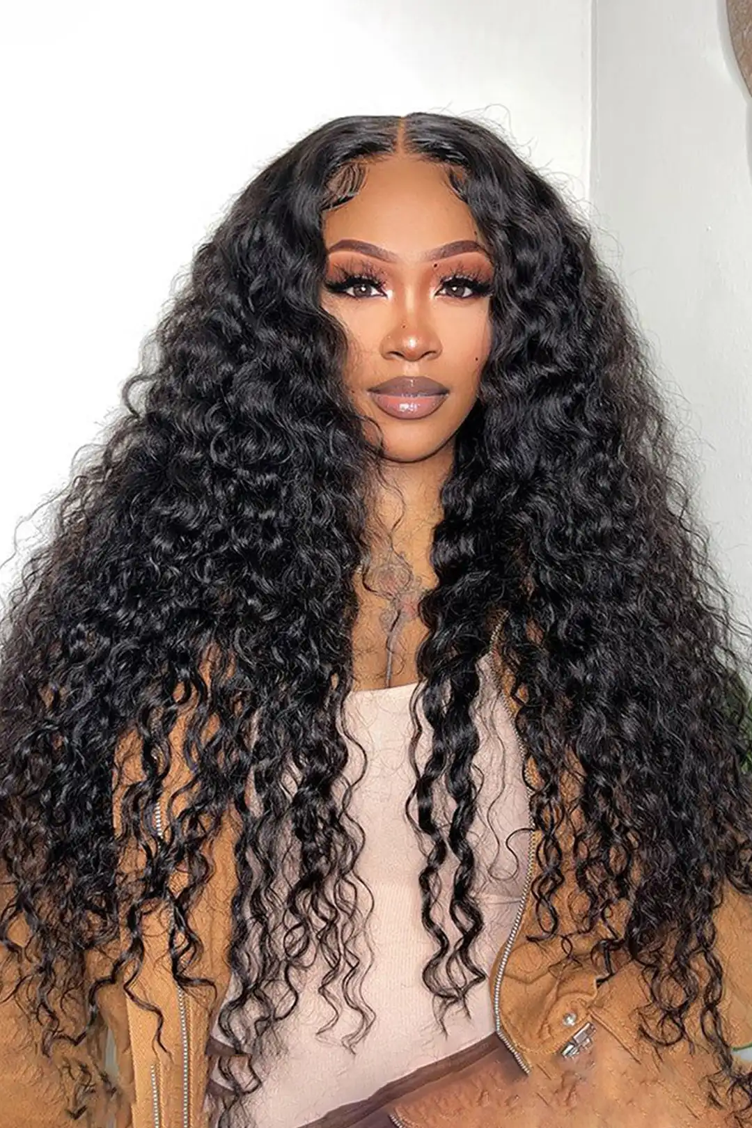 Cambodia Raw Hair Bundle Deep Wave Natural Color 12A - Image 5