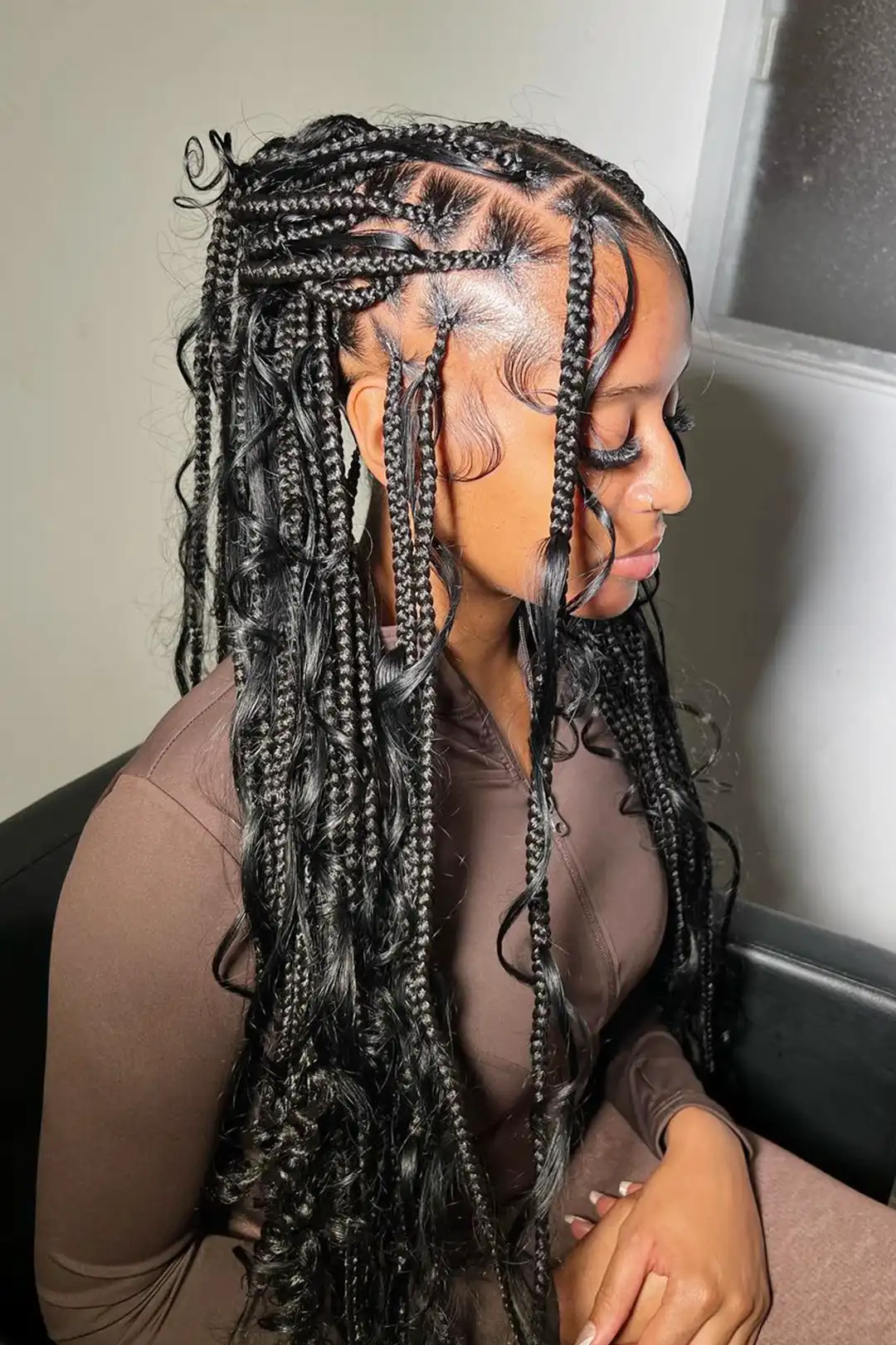 Loose Wave Bulk Hair For Braiding Natural Black BU02 - Image 10