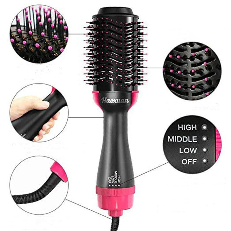 Hot Air Comb-3 in 1 Multifunctional Anion Hair Comb - Image 3