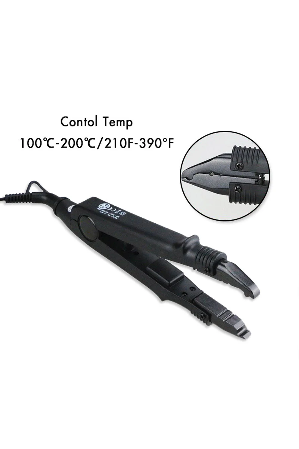 I-Tip Pre-Bonded Hair Extension Iron Gun Connector - Image 4