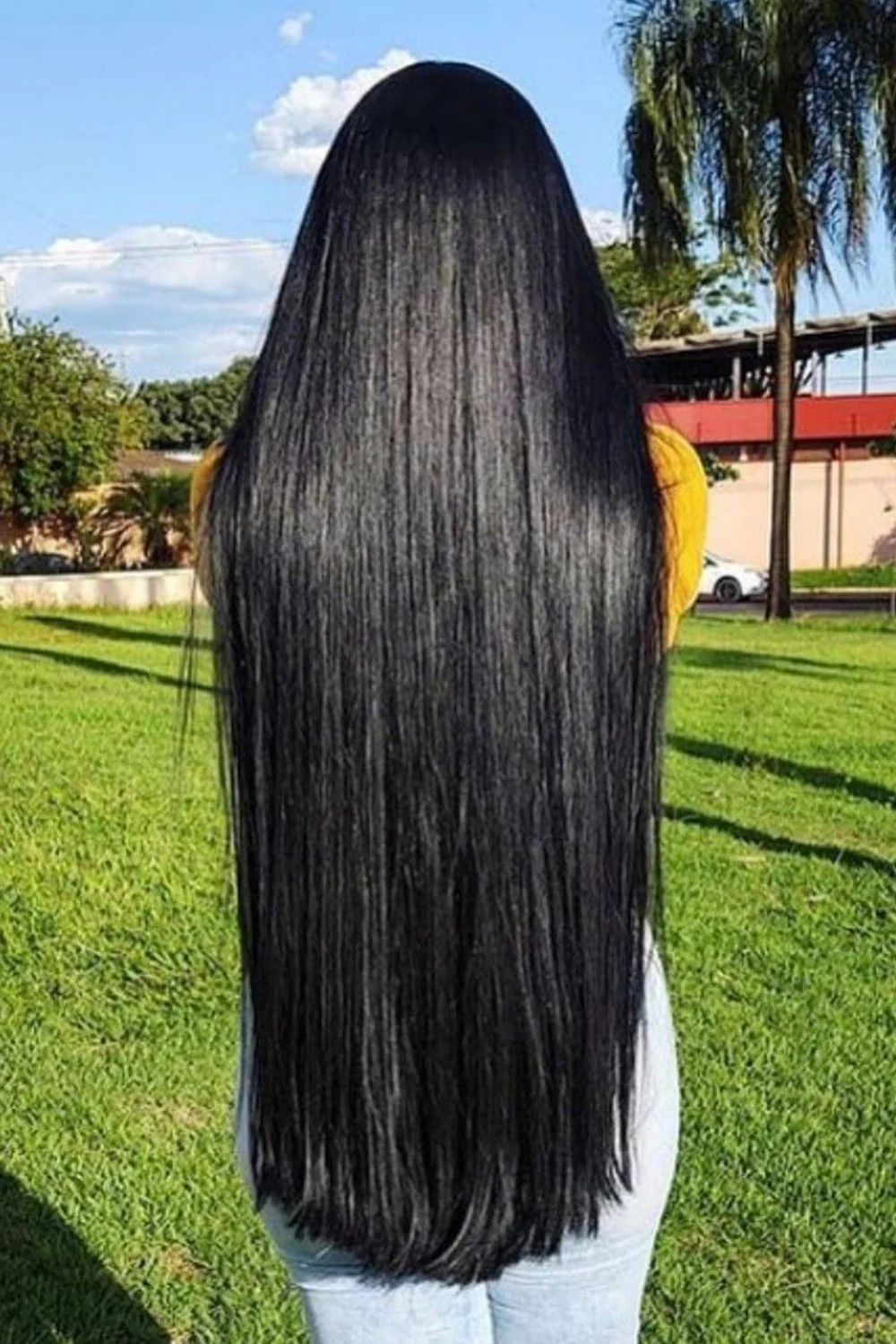 Black Hair I Tip Remy Human Hair Straight Extensions - Image 5