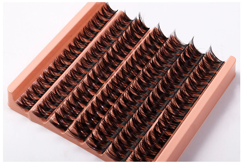 Dense Lash Clusters DIY Eyelash Extensions 63PCS 10-14MM - Image 7