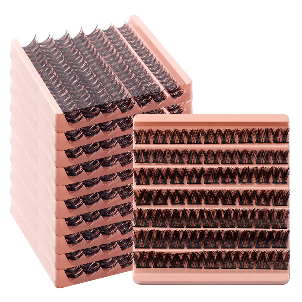 Dense Lash Clusters DIY Eyelash Extensions 63PCS 10-14MM - Image 9