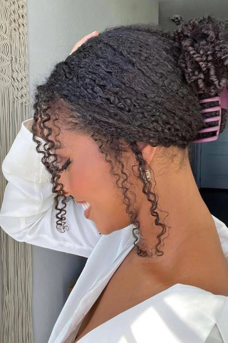 Long Curly and Wave Reusable HD lace Baby Hair Edges 10 Inch - Image 8