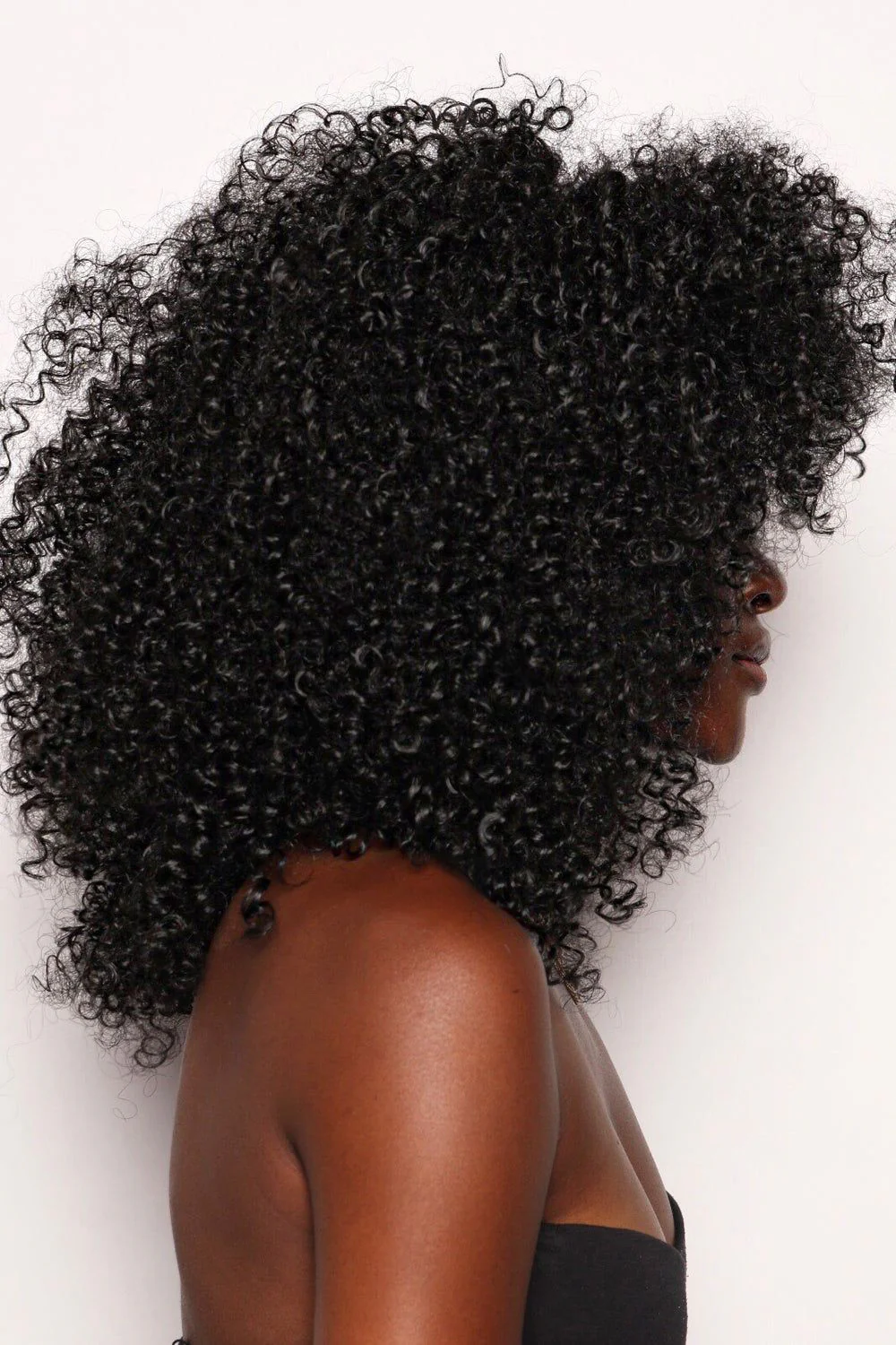 Micro Ring Human Hair Kinky Curly Coily Extensions For Black Hair - Image 2