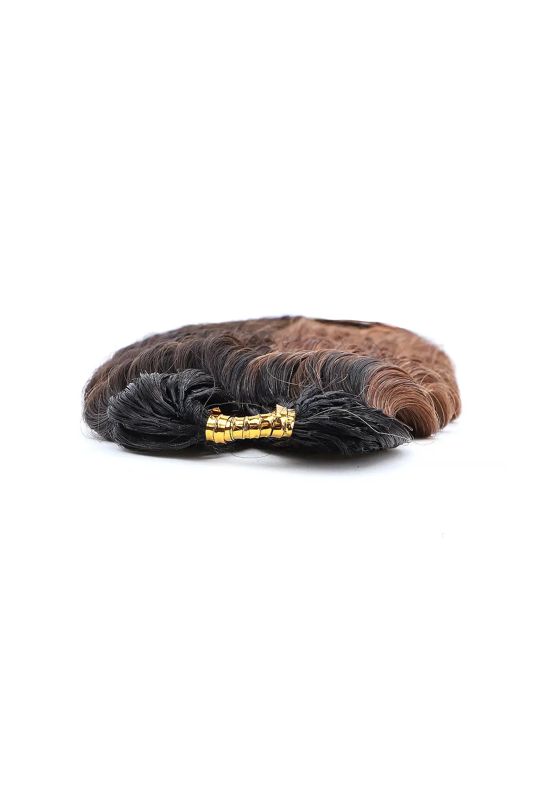 T-Natural Black Root Piano Color #4/#30 Deep Wave Feather Crochet Human Hair - Image 2