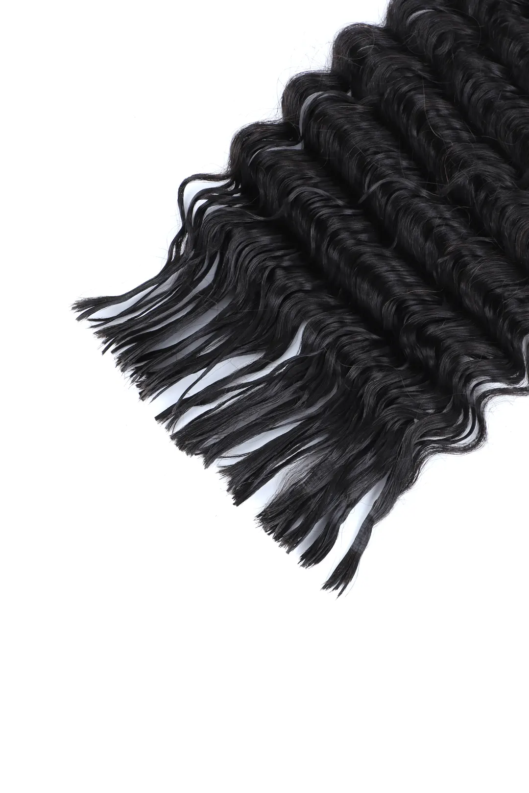 Pre-Divided Deep Wave Bulk Human Hair For Braiding Easy Split BU81 - Image 4
