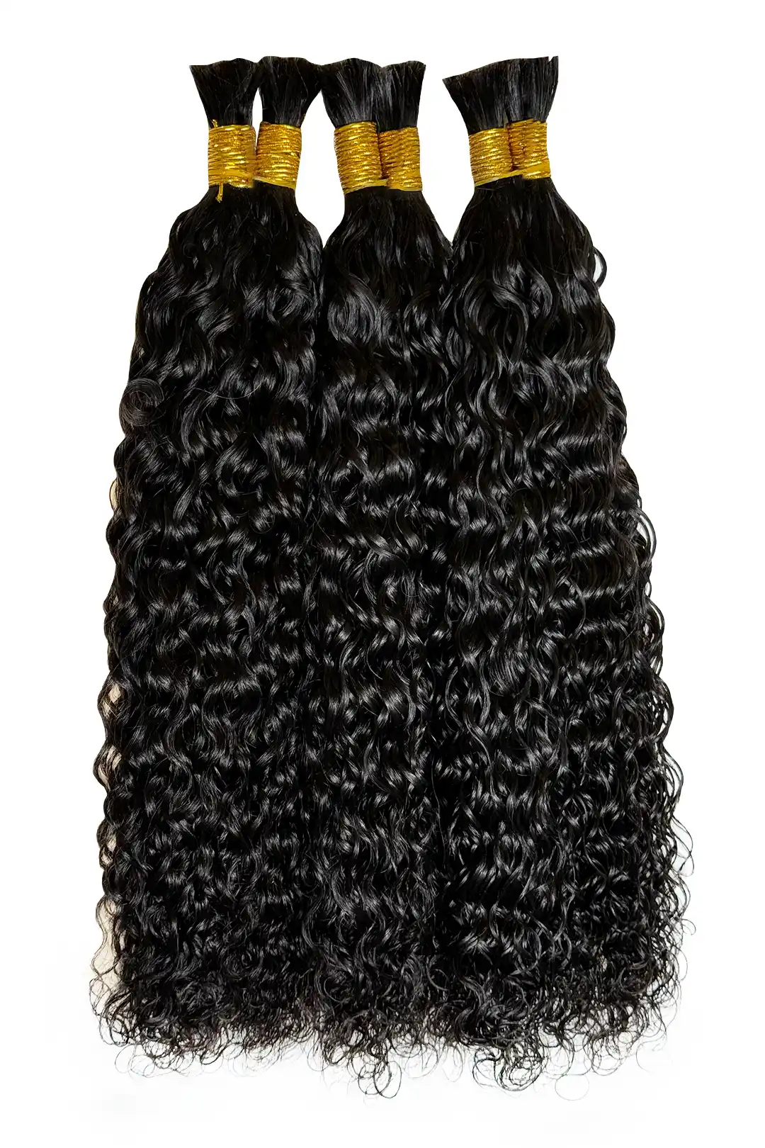 Pre-Divided Water Wave Bulk Human Hair For Braiding Easy Split BU82 - Image 7