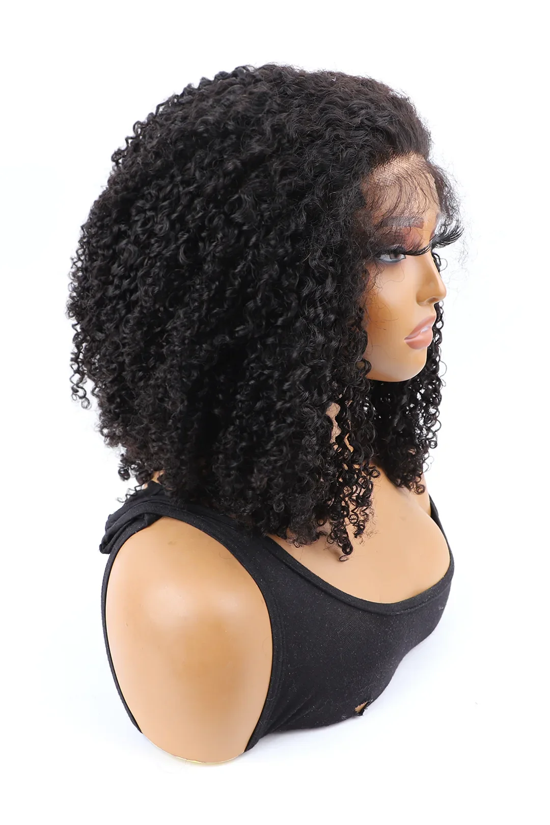 Tight Curly Glueless Lightweight Crochet Wig with 5x5 HD Lace - Image 2