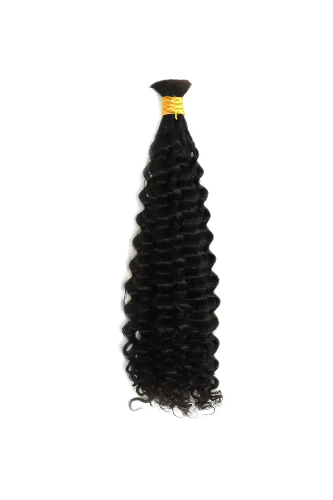 Ygwigs 8-Pack Double Drawn Bulk Hair Kit 8 Curly Styles Natural Black - Image 11