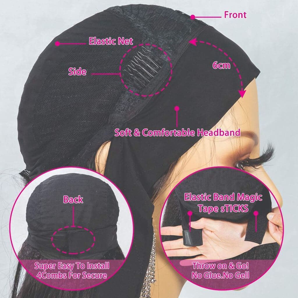 Water Wave Human Hair Headband Wig Styles HBW18 - Image 5