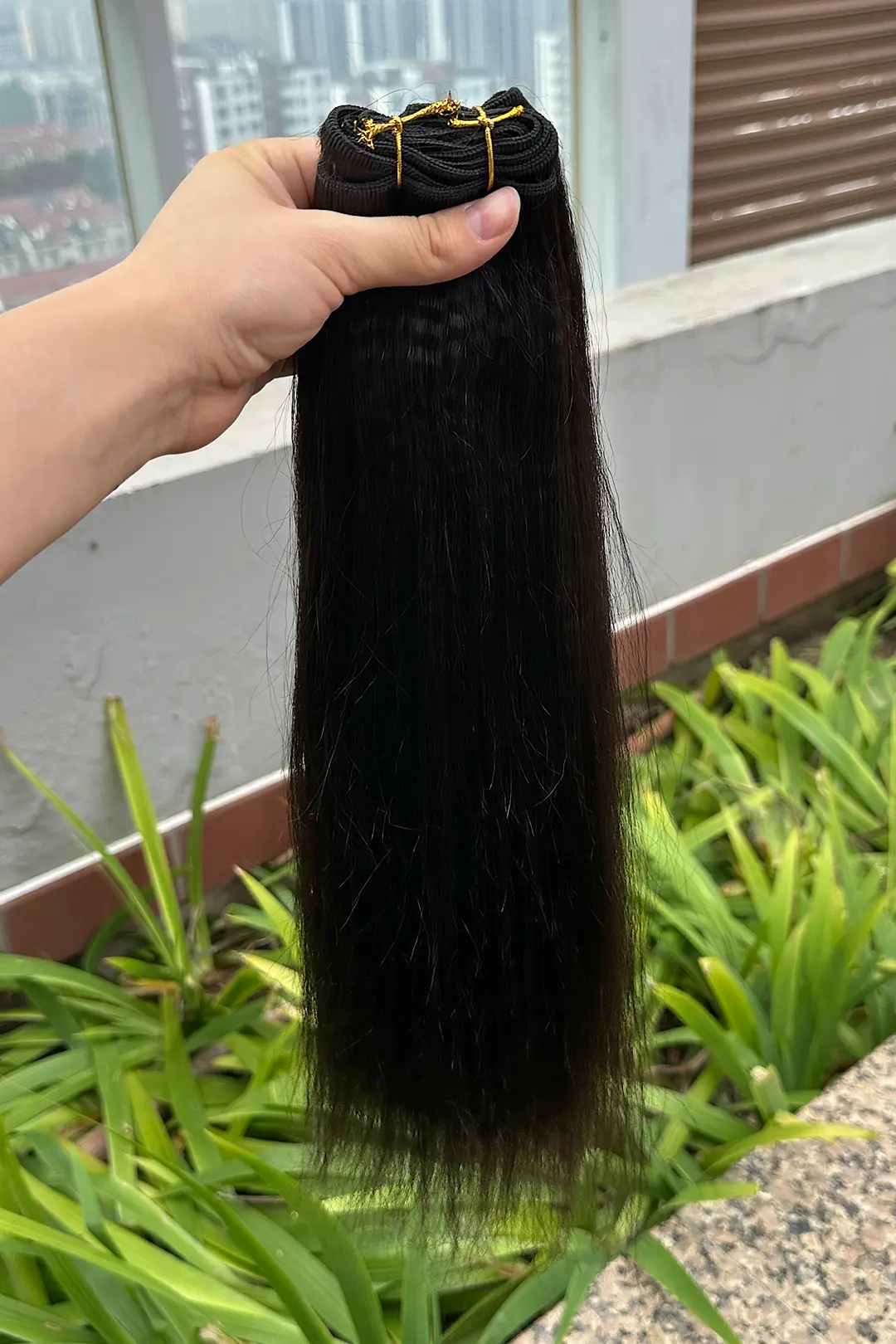 Yaki Cambodia Virgin Hair Bundles Sew in Extensions Double Weft - Image 5